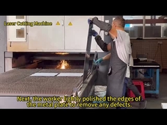 스테인리스 스틸 판 1500W 레이저 절단 기계