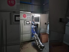 유리 뚜?? 의 철 링 생산 라인