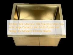 주방 싱크대 머신 304 스테인리스 스틸 싱크대, 대용량 및 현대적인 주방 요구에 맞는 다기능 디자인