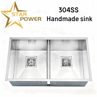 품질  Soundproof & Anti-Condensation Double Bowl Kitchen Sink 공장