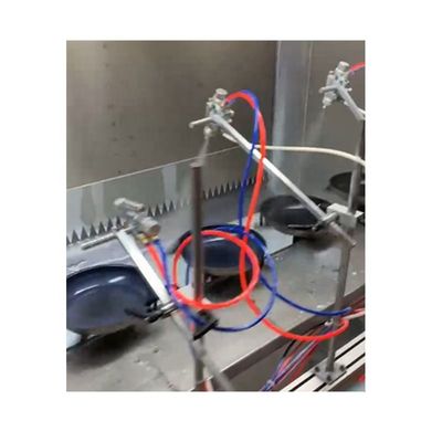 증명된 요리도구 생산 ISO를 위한 산업적 자동 분사 도장기