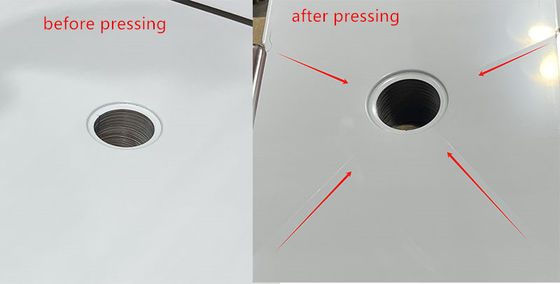 30T-1600MM CNC 자동 굽기 기계 손으로 만든 싱크의 물 라인을 압박하기 위해