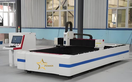 변형이 없습니다 Burr 정밀 레이저 절단 기계 단판 3KW 정밀 CNC 레이저 절단 기계