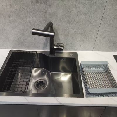 304 스테인레스 스틸 듀플 볼 부엌 싱크대