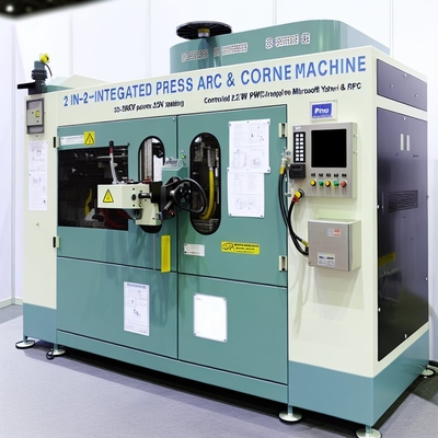 2 - in - 한 통합 프레스 아크 & 코너 머신 ((380V, 2.3KW, PLC 제어)