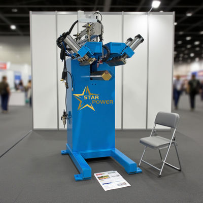 좋은 가격 정밀 ±0.1mm 및 CNC 제어 패널을 갖춘 배전반용 완벽한 코너 라운딩 용접기 온라인으로