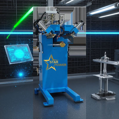 220V 500W CNC 수직 용접기 (4면 라운딩 용접, 0.1-1.2MPa 공기압)