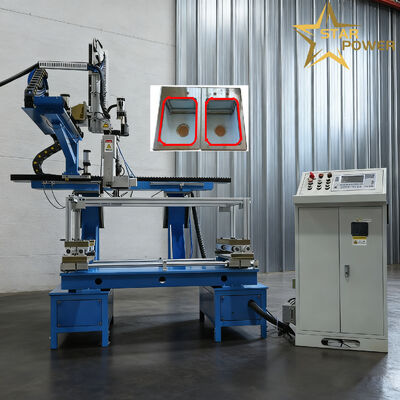 CNC 제어 스테인리스 스틸 싱크 용접 기계 수압 클램핑 및 220V 전압으로 손으로 만든 싱크 패널