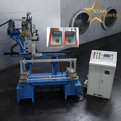 스테인리스 스틸 수작업 싱크 패널에 대한 220V 전압과 400W 전력으로 CNC 제어 아곤 아크 용접 기계