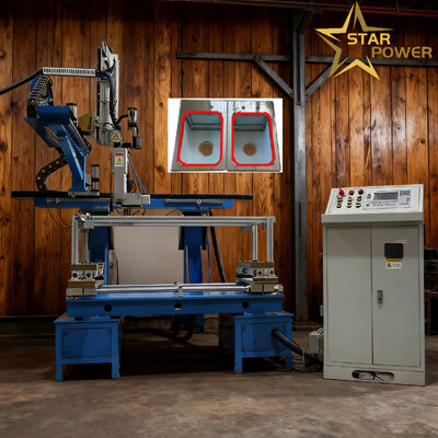 고효율 CNC 자동 평면 4면 용접기, 4축 동기 연동 및 0.8-4.0mm 판재용 정밀 융합 제어