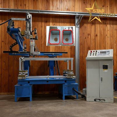 CNC 고효율 플랫 4면 용접기, 원클릭 시작 및 금속 성형을 위한 정밀 용접