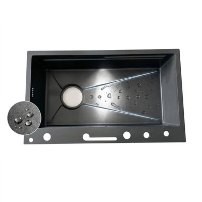 품질 Drop-In 30x18 Double Bowl Kitchen Sink SUS304 Handmade 50/50 Split 18 Gauge 공장