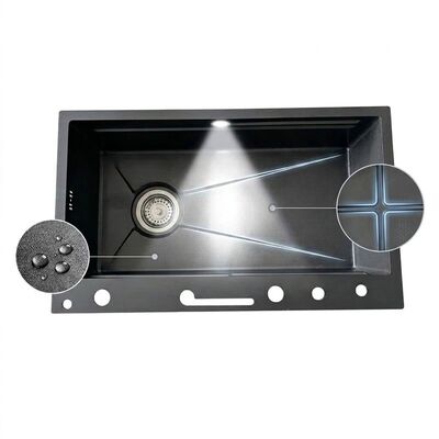 좋은 가격 40 Inch Commercial Double Bowl Drop-In Kitchen Sink 16 Gauge with Drainboard 온라인으로