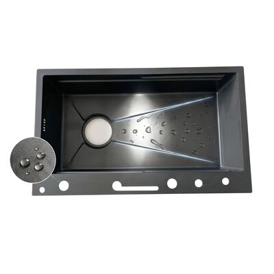 좋은 가격 30 Inch Drop-In Double Bowl Kitchen Sink 22 Gauge with Two Faucet Holes 온라인으로