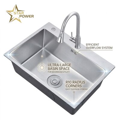 좋은 가격 16 Inch Round Undermount Bar Sink SUS304 18 Gauge Stainless Steel with Basket Strainer 온라인으로